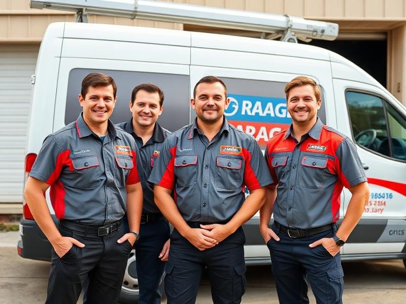 Our professional garage door team
